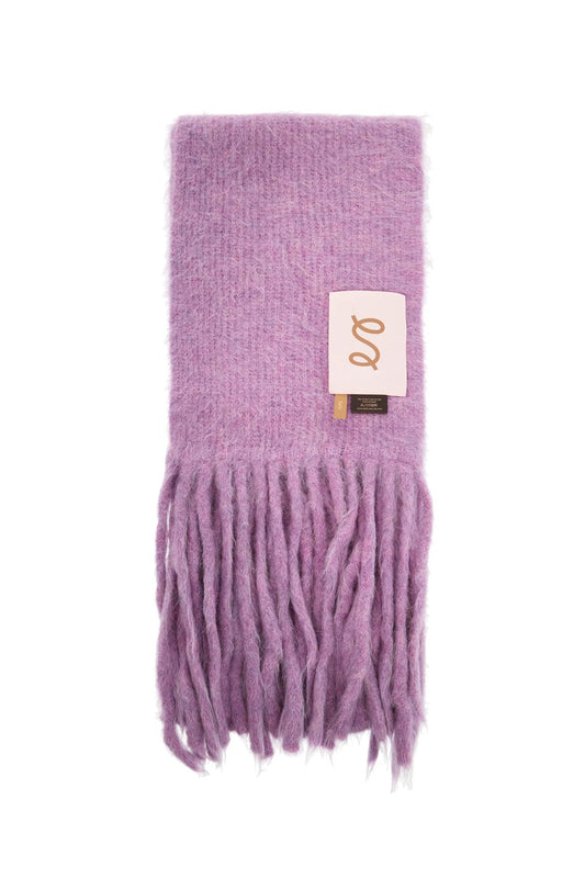 SEFR fuzzy scarf Scarves Hats & Gloves SEFR