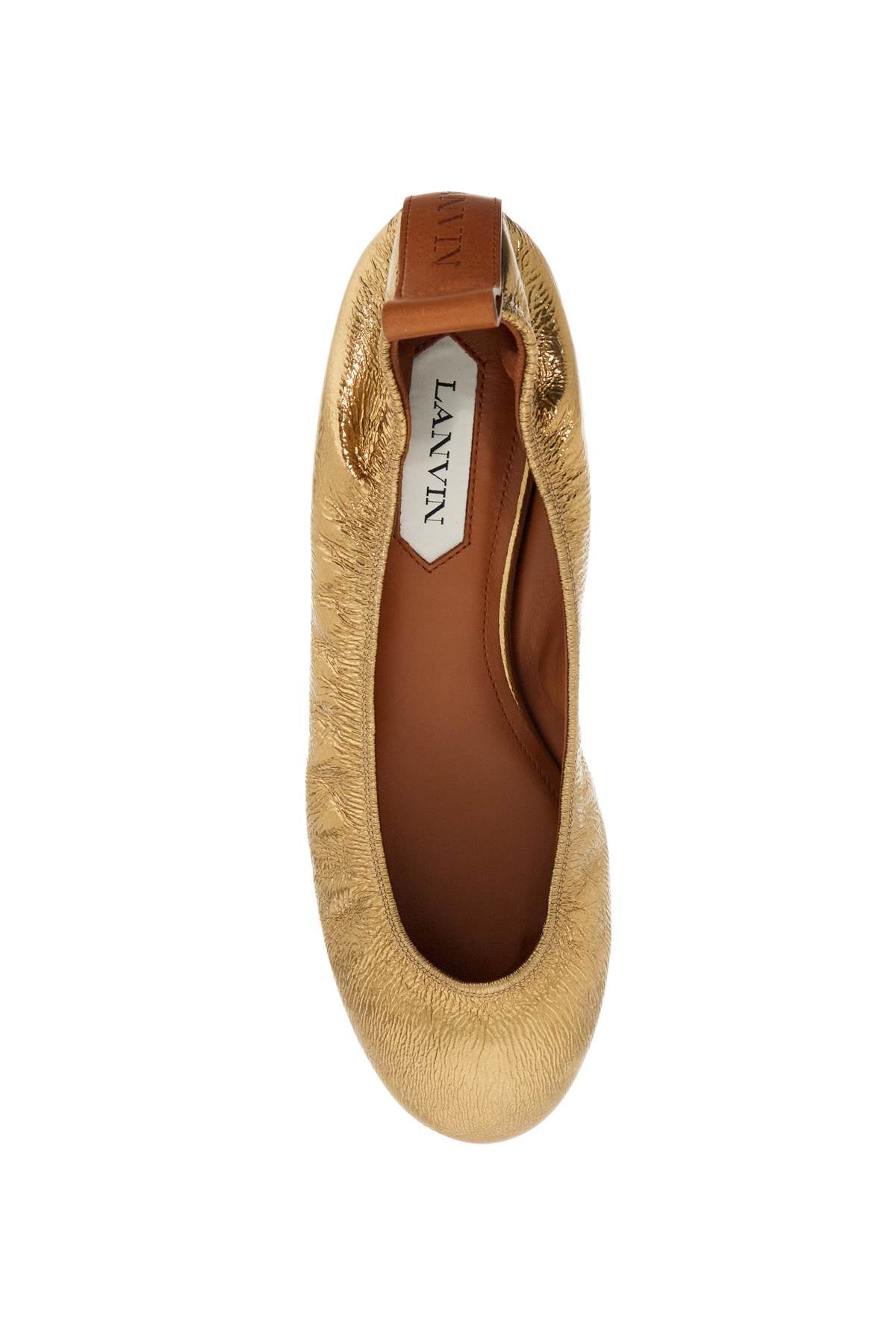 Lanvin laminate ballet Flat Shoes Lanvin