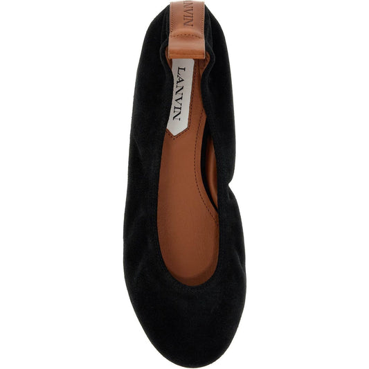 Lanvin suede ballet flats for Flat Shoes Lanvin