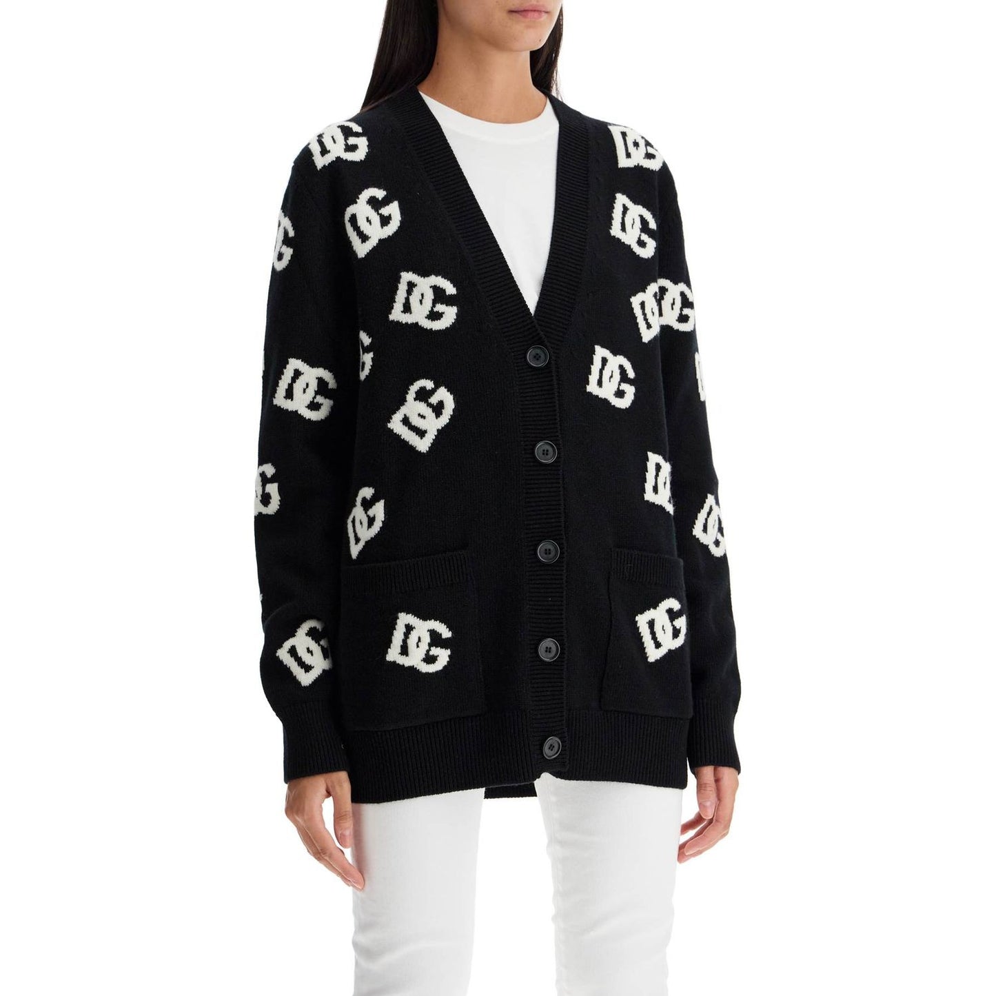 Dolce & Gabbana woolen dg cardigan Knitwear Dolce & Gabbana