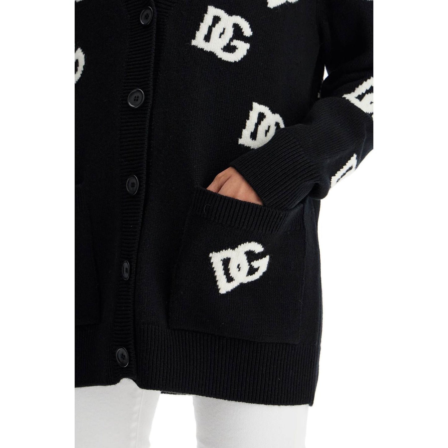 Dolce & Gabbana woolen dg cardigan Knitwear Dolce & Gabbana