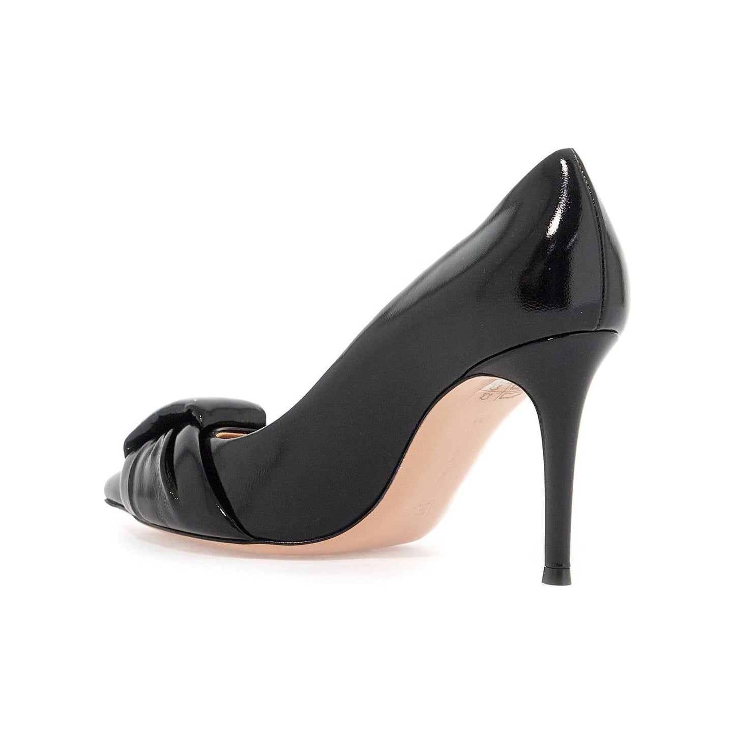 Gianvito Rossi 'patent leather dã©collet Pumps Gianvito Rossi