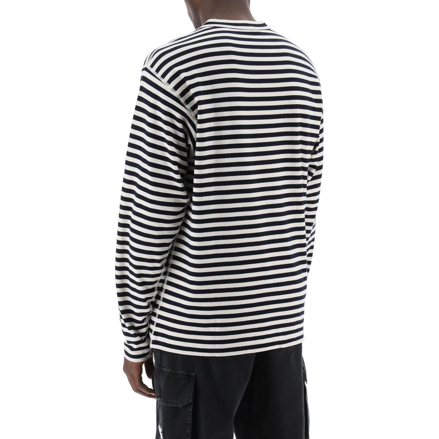 Dolce & Gabbana long-sleeved striped t-shirt Topwear Dolce & Gabbana