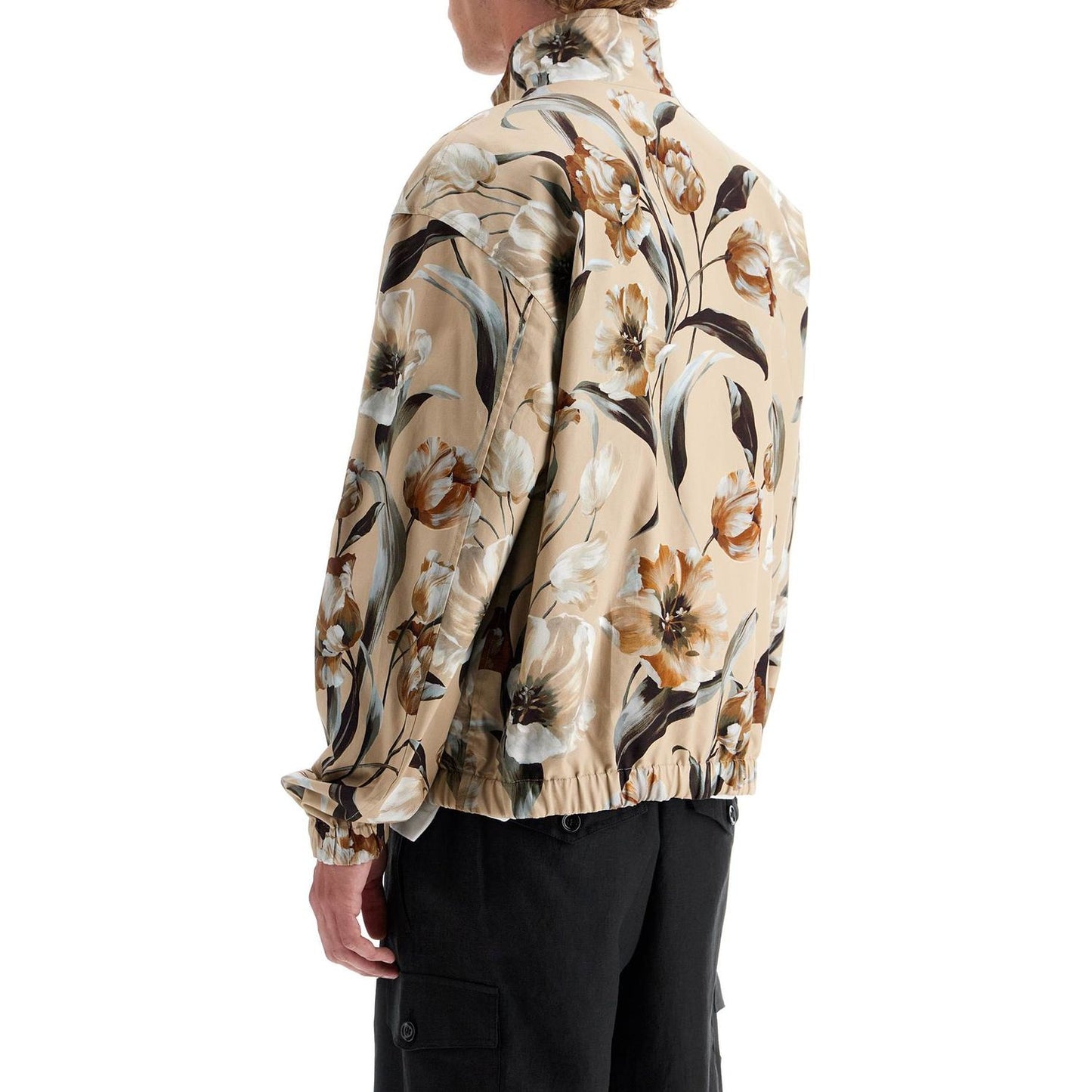 Dolce & Gabbana reversible floral print cotton gabardine jacket Vests Dolce & Gabbana