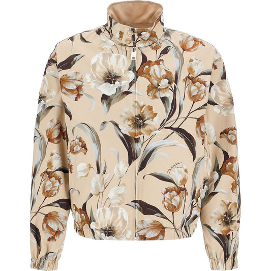 Dolce & Gabbana reversible floral print cotton gabardine jacket Vests Dolce & Gabbana