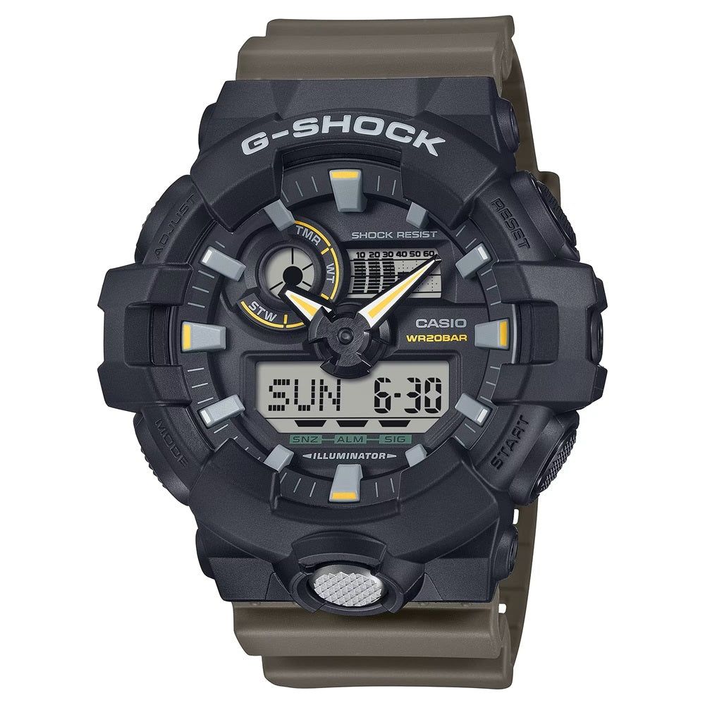 CASIO G-SHOCK Mod. OVERSIZED - TWO TONE UTILITY COLOURS WATCHES CASIO G-SHOCK