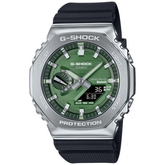 CASIO G-SHOCK Mod. G-STEEL TOUGH SOLAR Bluetooth® GREEN WATCHES CASIO G-SHOCK