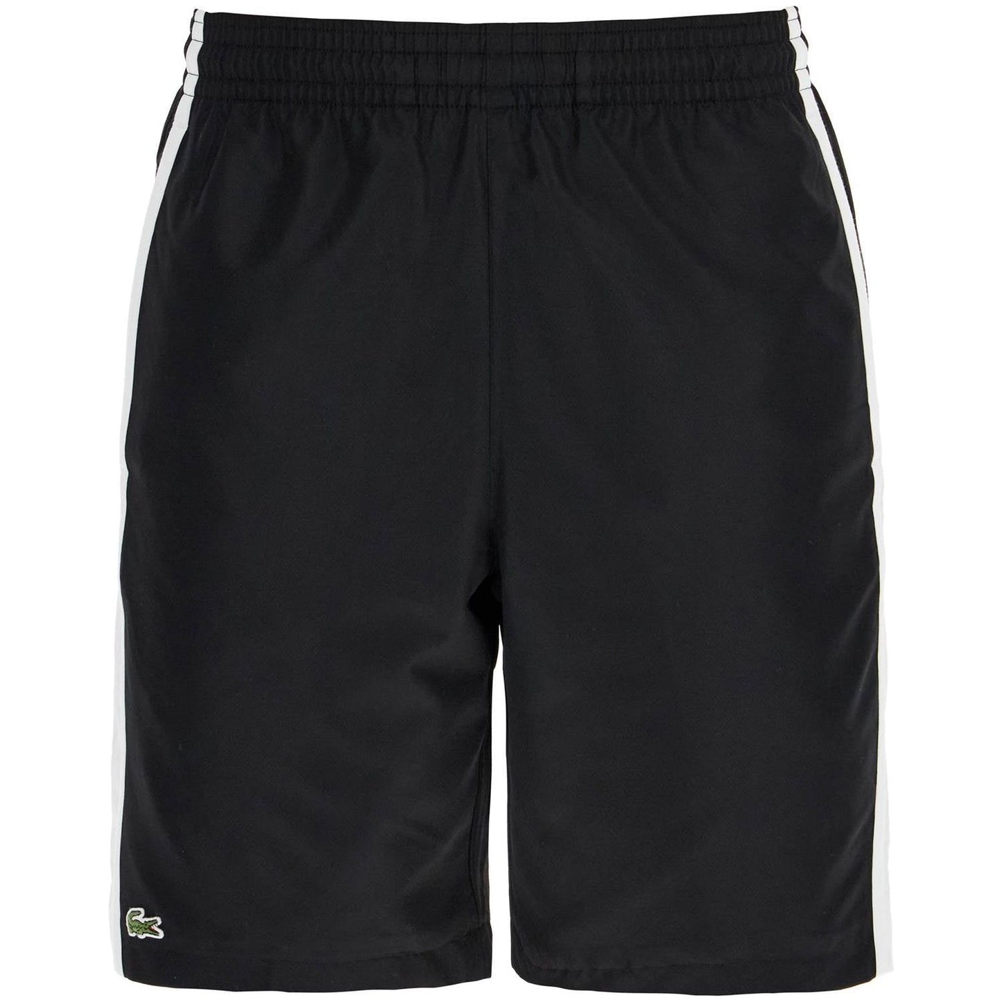 Lacoste sporty color block bermuda shorts