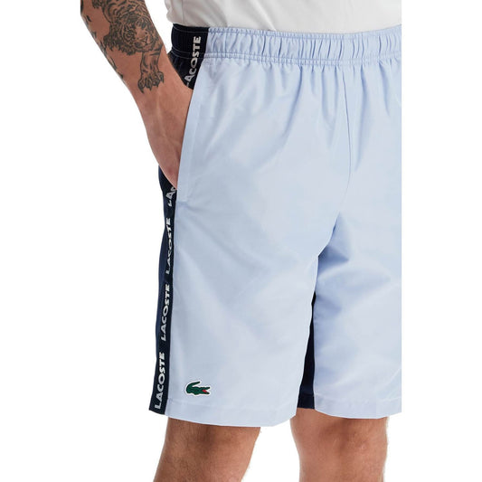 Lacoste with logo on the bermuda shorts