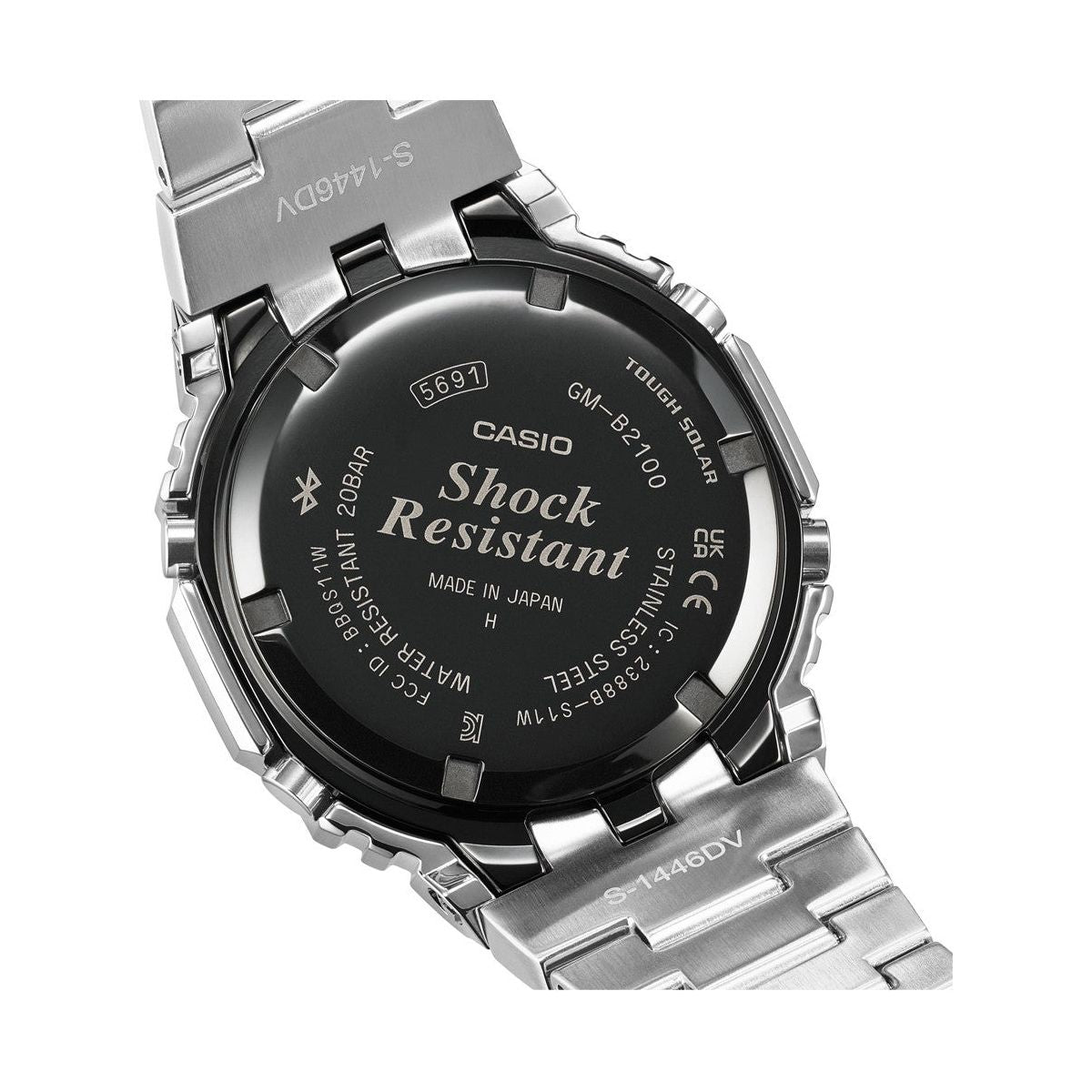 CASIO G-SHOCK MASTER OF G Mod. OAK FULL METAL - BLUE VAPOR SERIE Bluetooth® WATCHES CASIO G-SHOCK