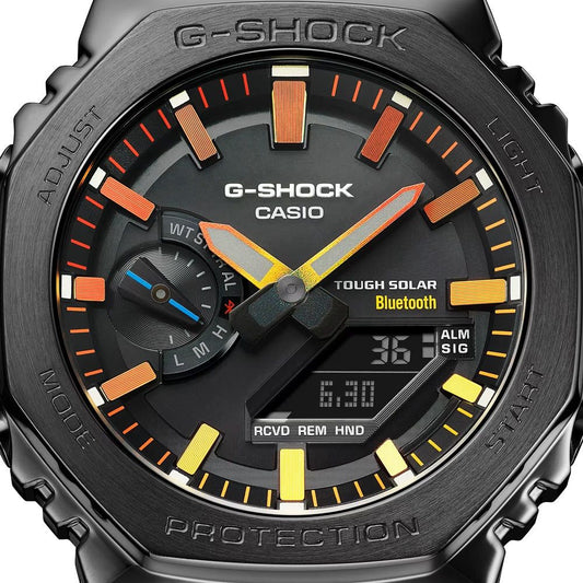 CASIO G-SHOCK Mod. OAK FULL METAL - BLACK POLYCHROMATIC ACCENTS SERIE WATCHES CASIO G-SHOCK