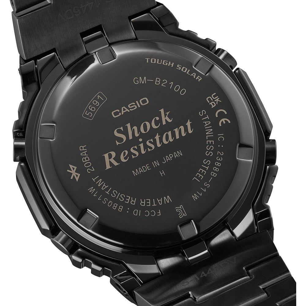 CASIO G-SHOCK Mod. OAK FULL METAL - BLACK POLYCHROMATIC ACCENTS SERIE WATCHES CASIO G-SHOCK