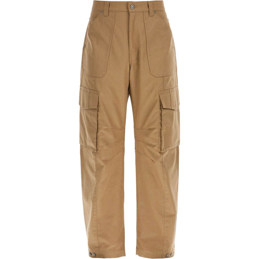 Golden Goose twill cargo pants in italian Trousers Golden Goose