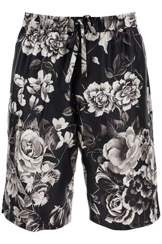 Dolce & Gabbana silk floral print bermuda shorts Short trousers Dolce & Gabbana