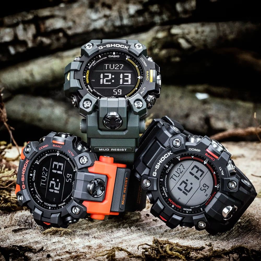 CASIO G-SHOCK MASTER OF G Mod. MUDMAN Black WATCHES CASIO G-SHOCK