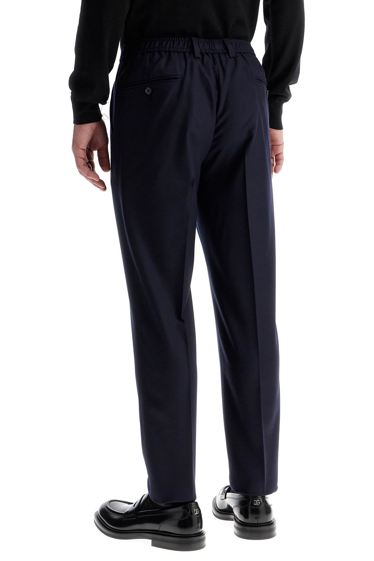 Dolce & Gabbana tailored flannel trousers for