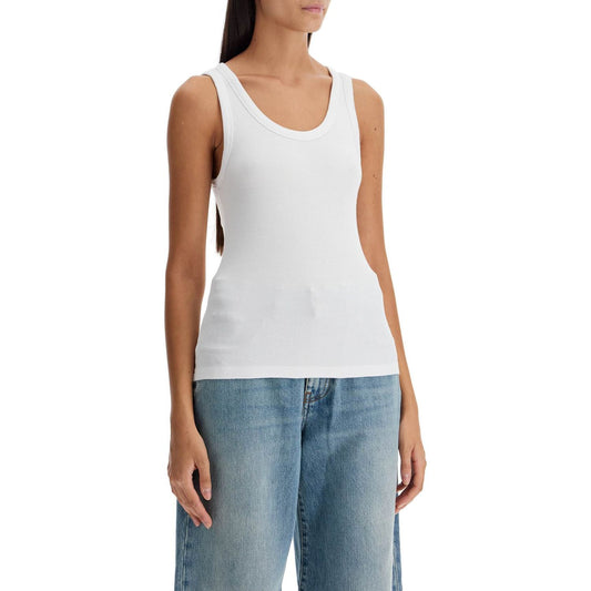 Haikure ribbed sleeveless top with