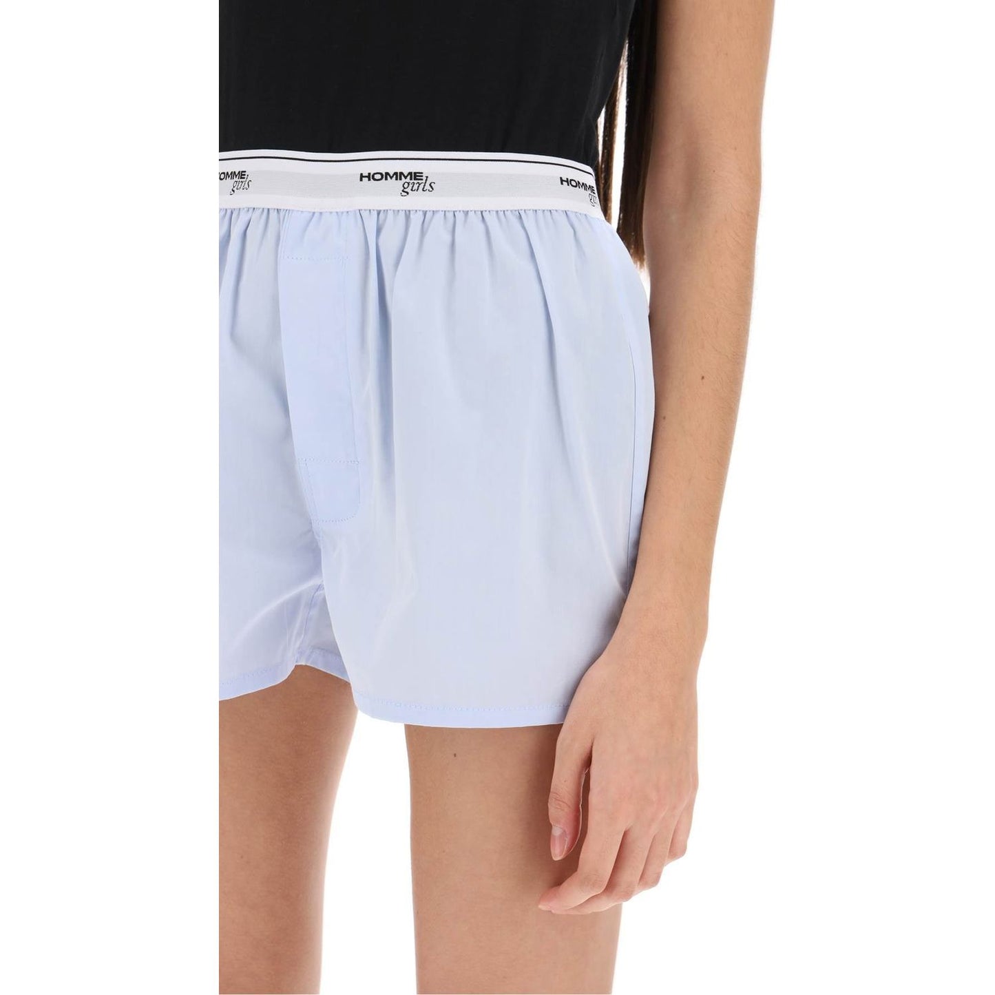 Homme Girls cotton boxer shorts