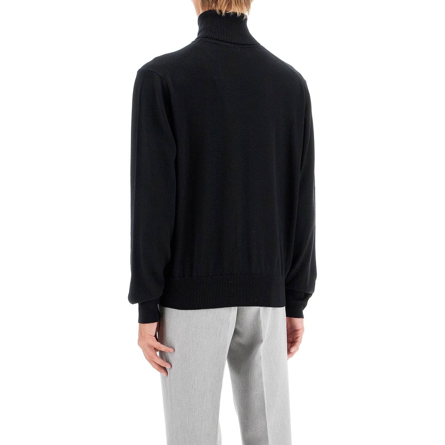 Ami Alexandre Matiussi high-neck merino wool pullover sweater Knitwear Ami Alexandre Matiussi