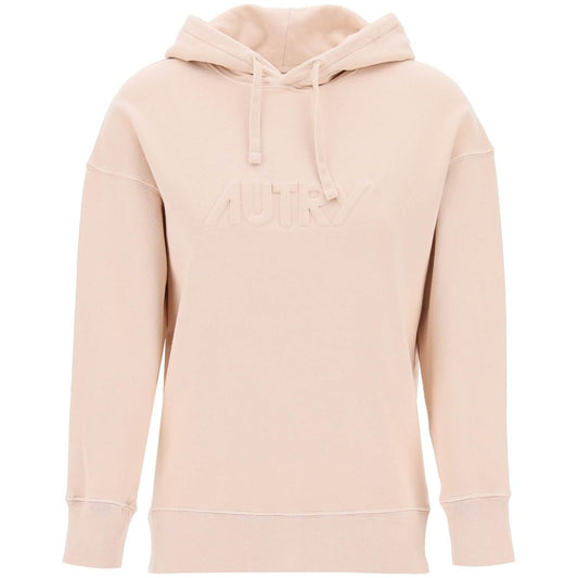 Autry embossed logo hoodie