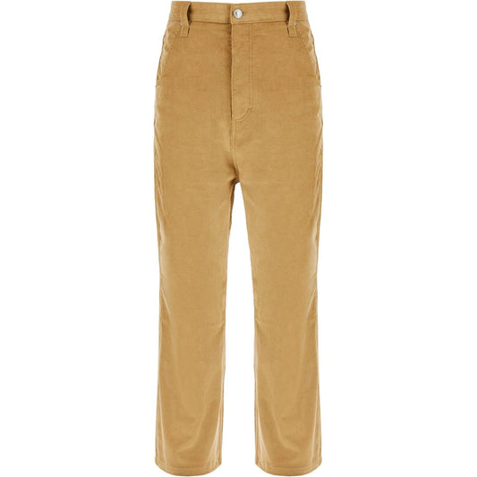 Ami Alexandre Matiussi baggy corduroy pants with rib