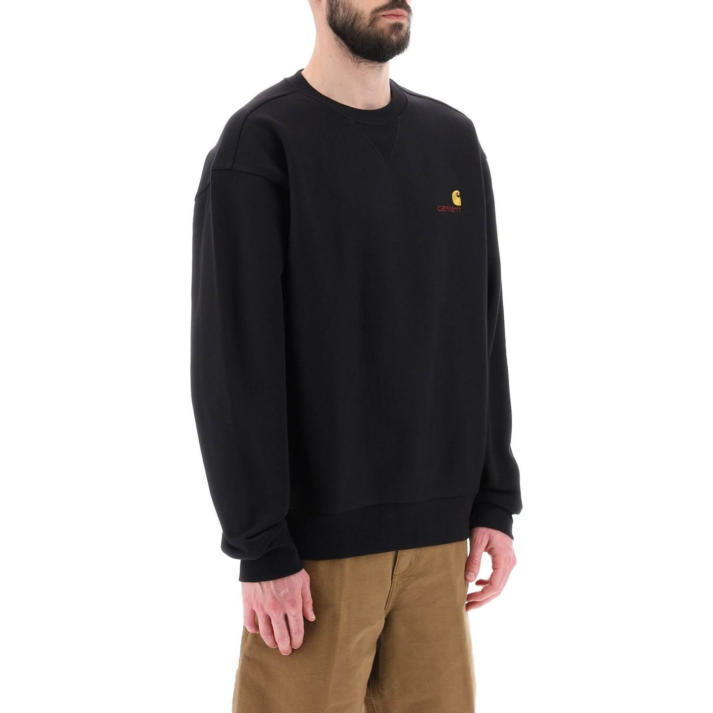 Carhartt Wip american script crewneck sweatshirt Topwear Carhartt Wip