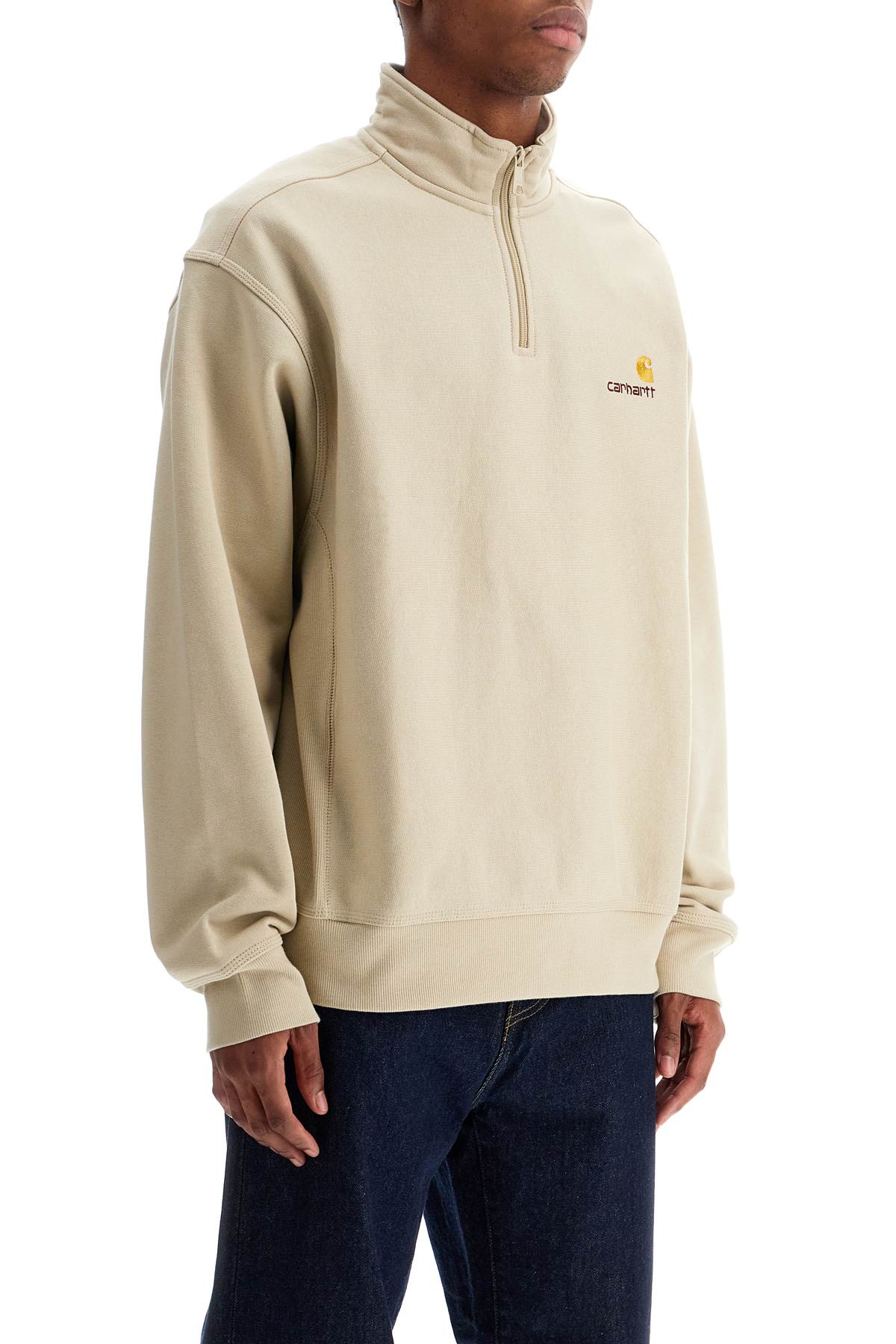 Carhartt Wip "american script half-zip sweat Topwear Carhartt Wip