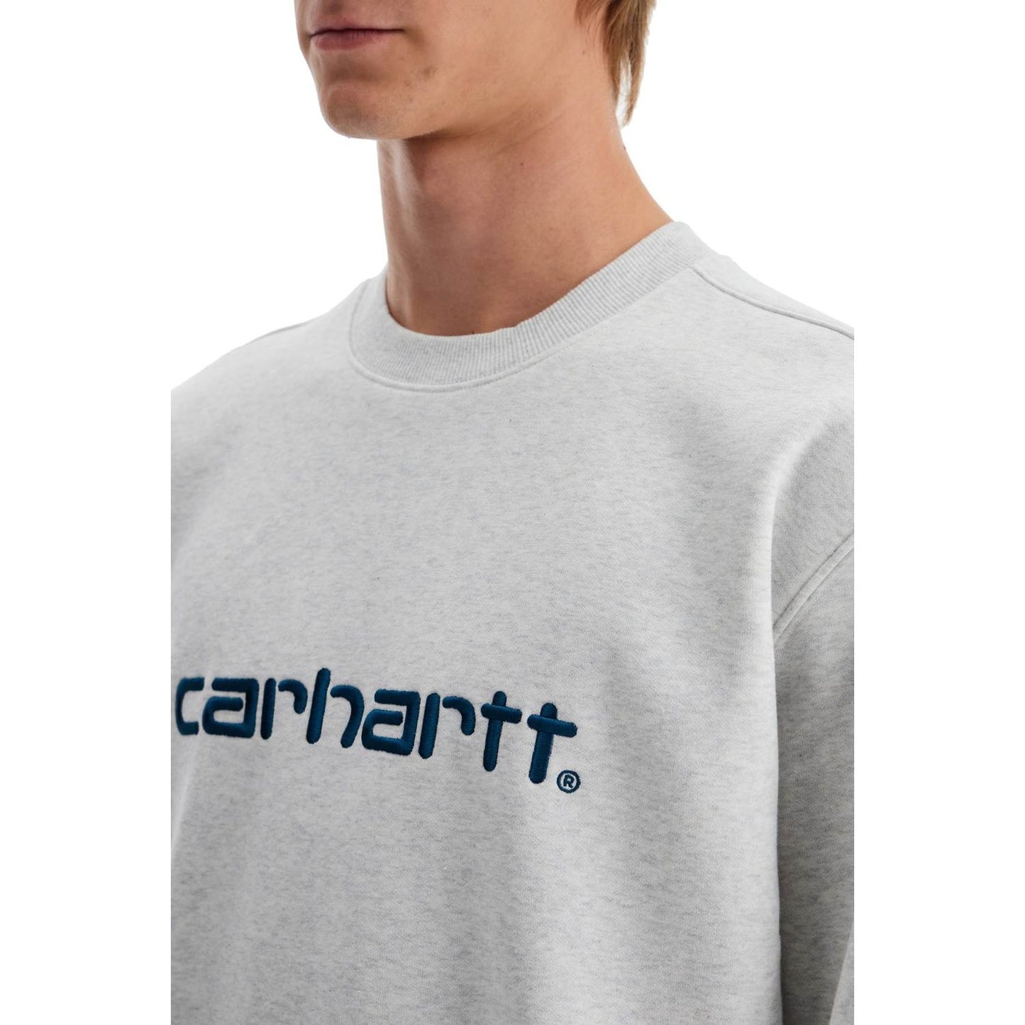 Carhartt Wip embroidered logo sweatshirt Topwear Carhartt Wip