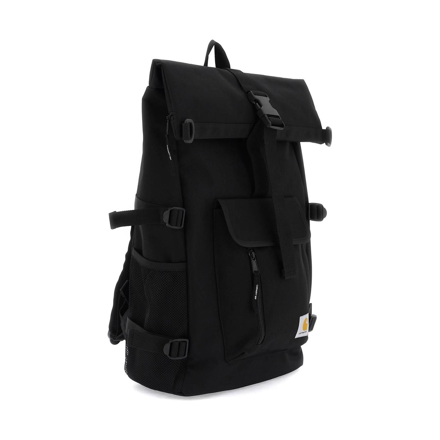 Front view with bag zipped and handles upright.