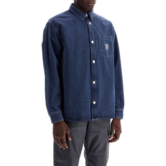 Carhartt Wip denim george overshirt Jackets Carhartt Wip