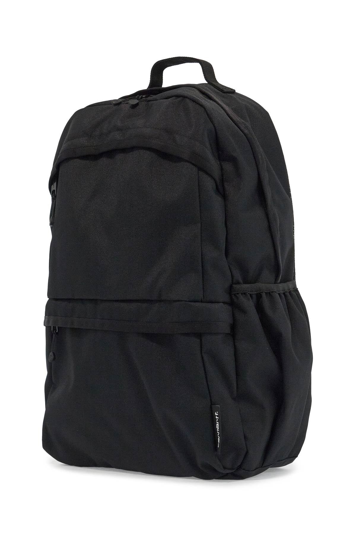 Front view with bag zipped and handles upright.