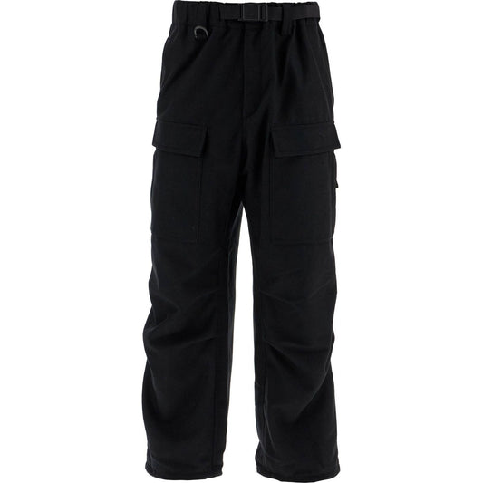 Y-3 flannel cargo pants for men Trousers Y-3