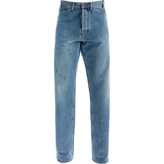 Moschino straight jeans with adjustable waistband Jeans Moschino