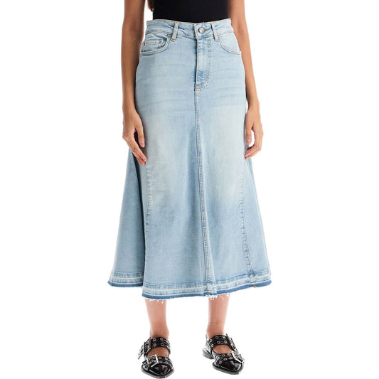 Ganni flared denim skirt. Skirts Ganni