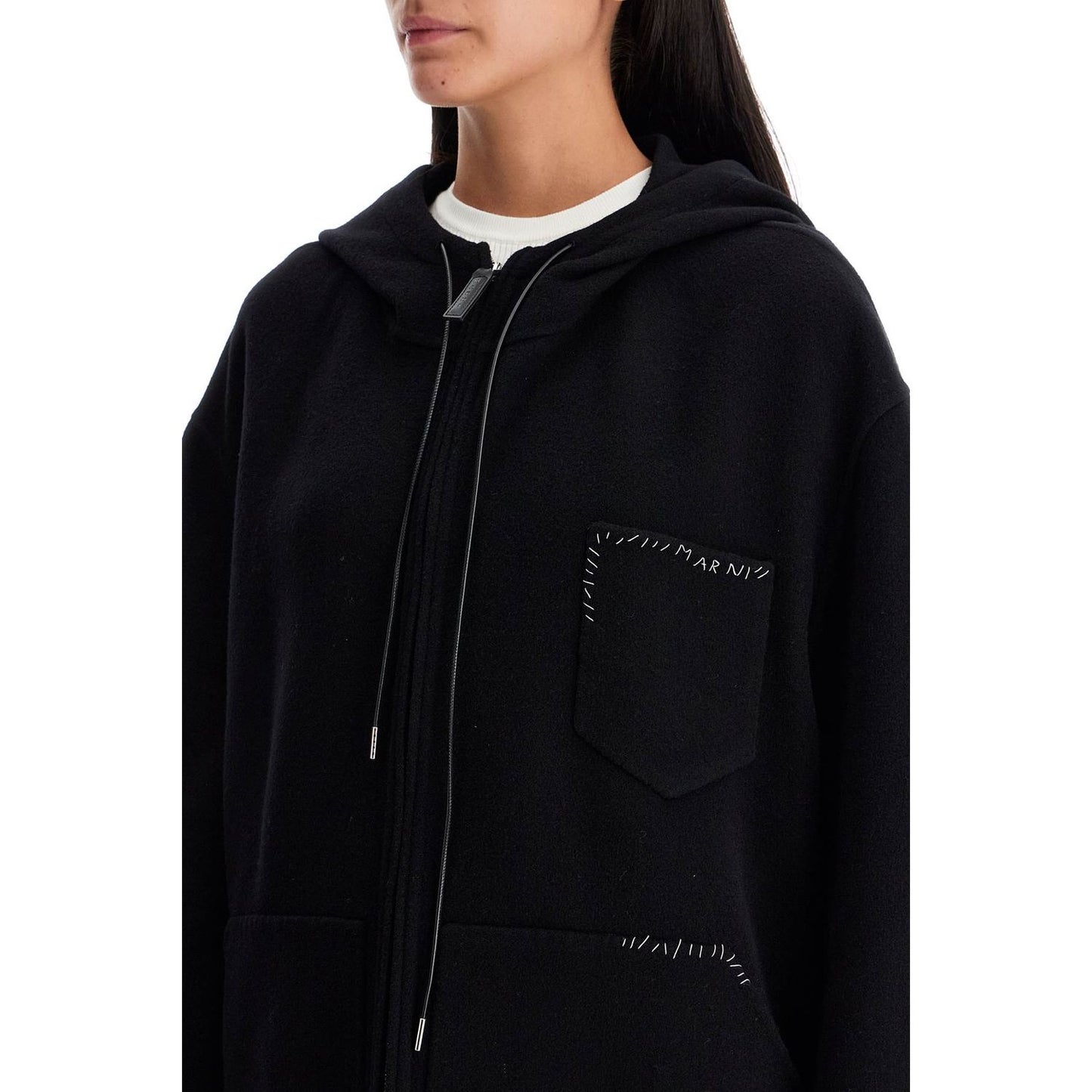 Marni sporty wool and cashmere jacket Jackets Marni