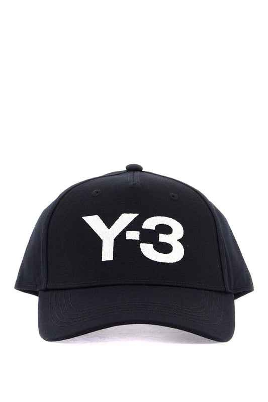 Y-3 black cotton 6-panel cap Scarves Hats & Gloves Y-3