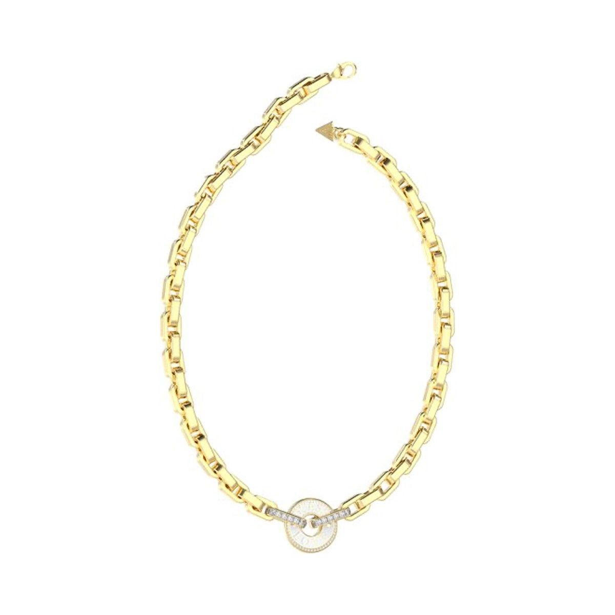 GUESS JEWELS JEWELRY Mod. JUBN04074JWYGWHT-U DESIGNER FASHION JEWELLERY GUESS JEWELS