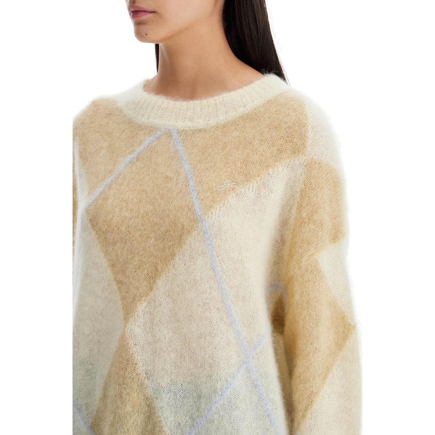 Ganni "maxi mohair Knitwear Ganni