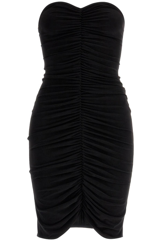 Norma Kamali draped jersey dress