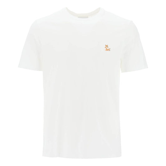 Maison Kitsune chillax fox patch t-shirt Topwear Maison Kitsune