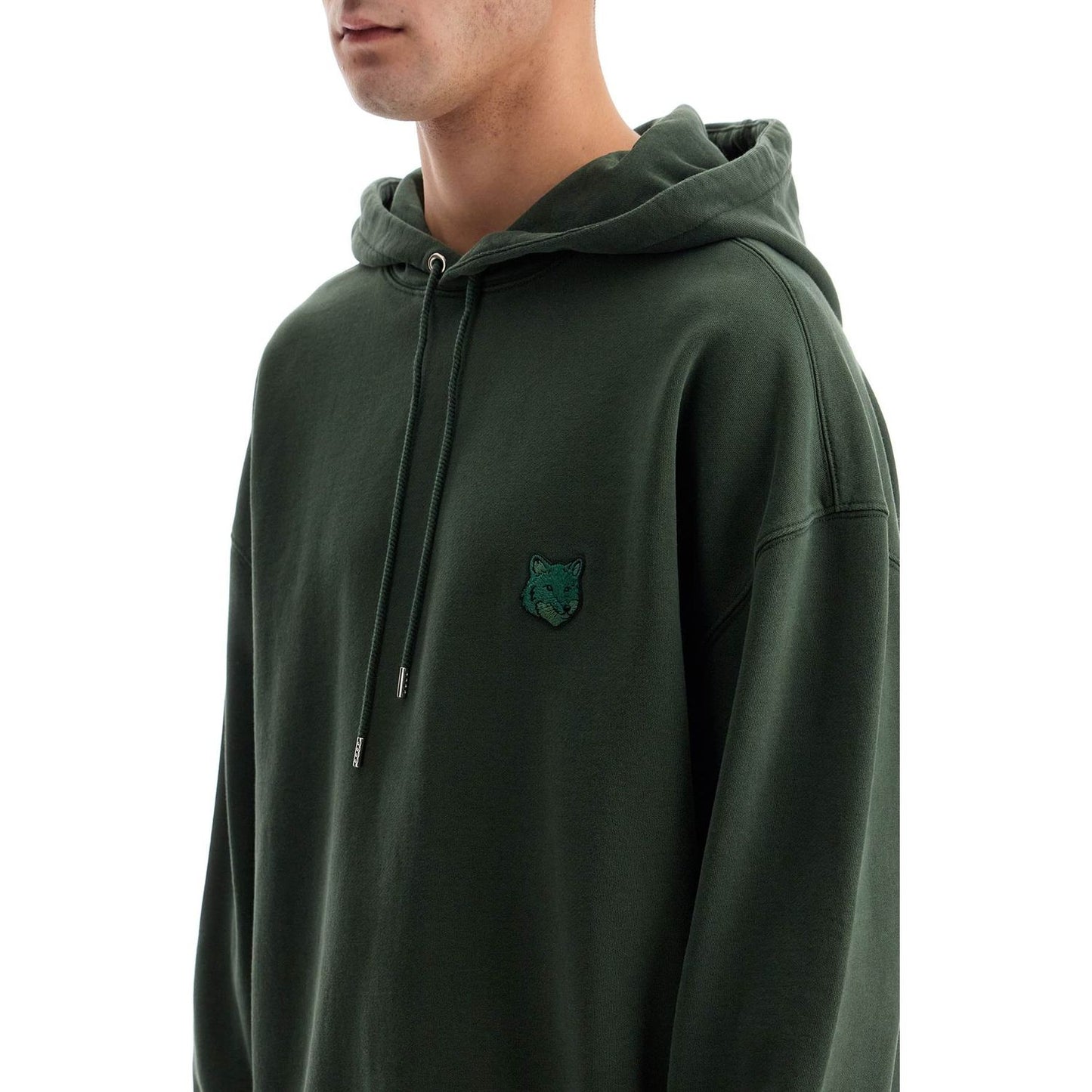 Maison Kitsune bold fox head hooded sweatshirt Topwear Maison Kitsune