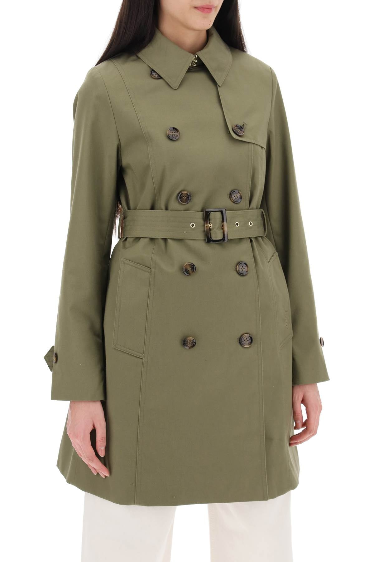 Barbour double-breasted trench coat for Jackets Barbour