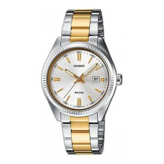 CASIO COLLECTION Mod. LADY DATE - TWO TONES WATCHES CASIO EU