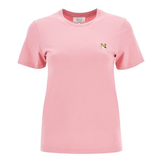 Maison Kitsune fox head crew-neck t-shirt Topwear Maison Kitsune