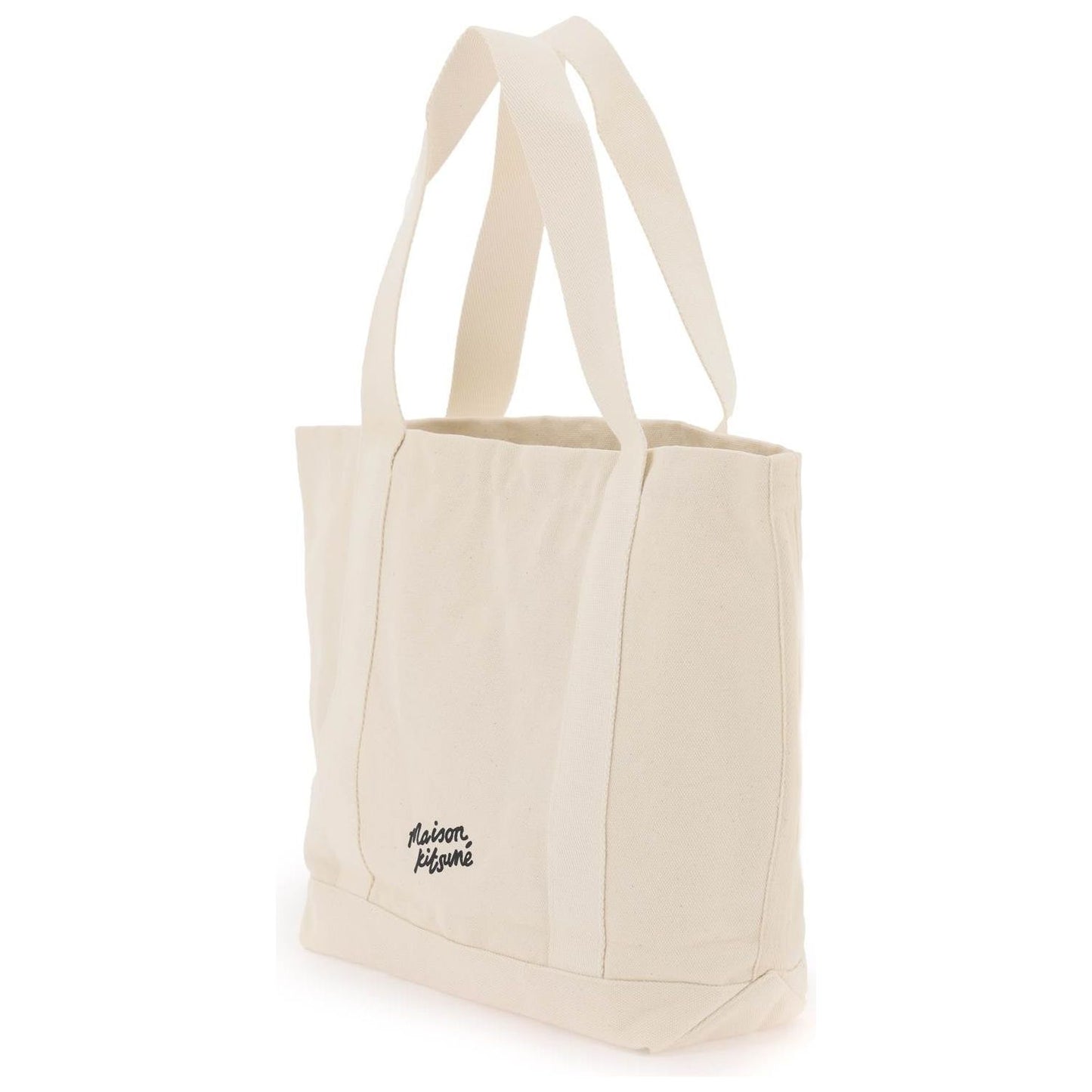 Maison Kitsune fox head tote bag Shopper Maison Kitsune