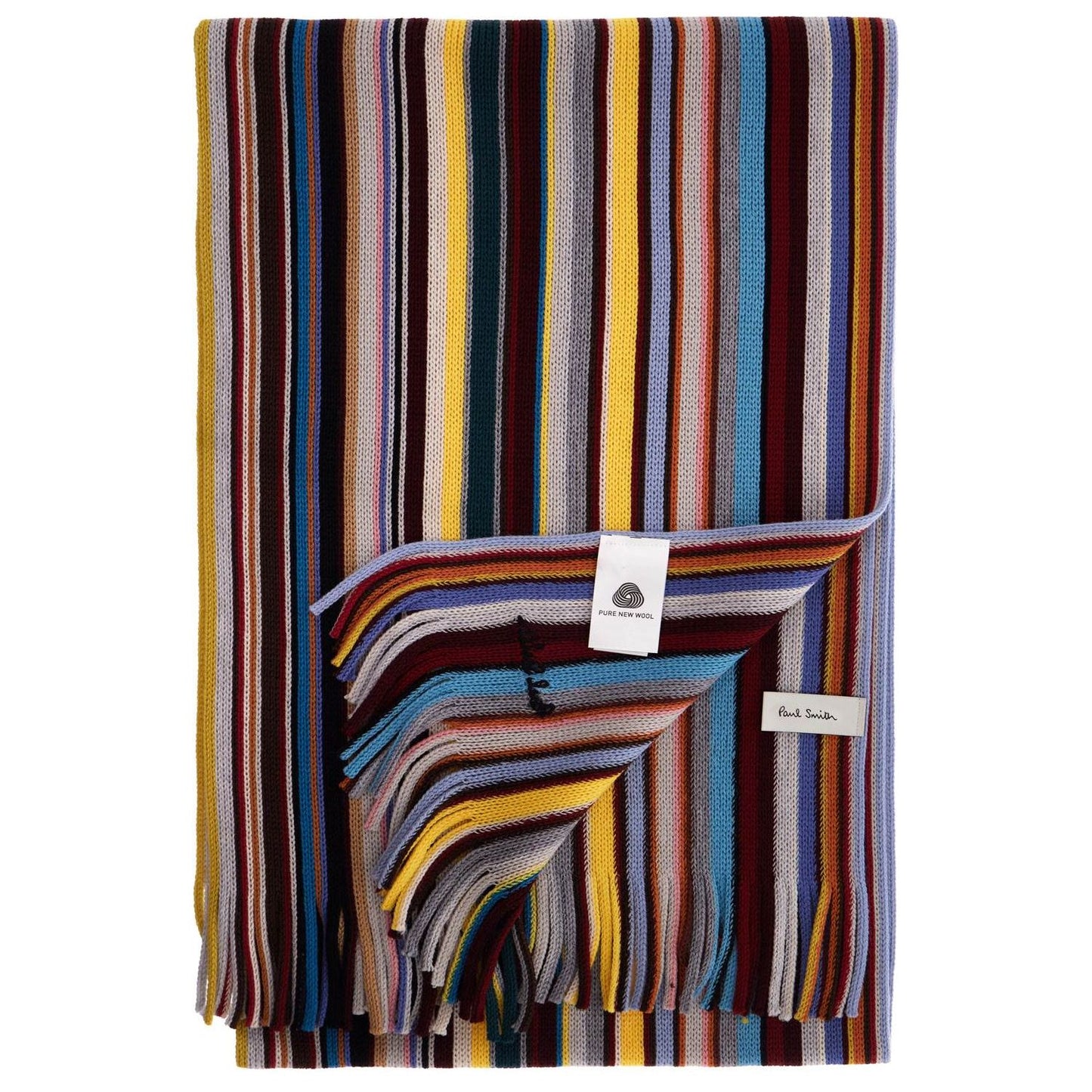 Paul Smith multicolored wool scarf Scarves Hats & Gloves Paul Smith