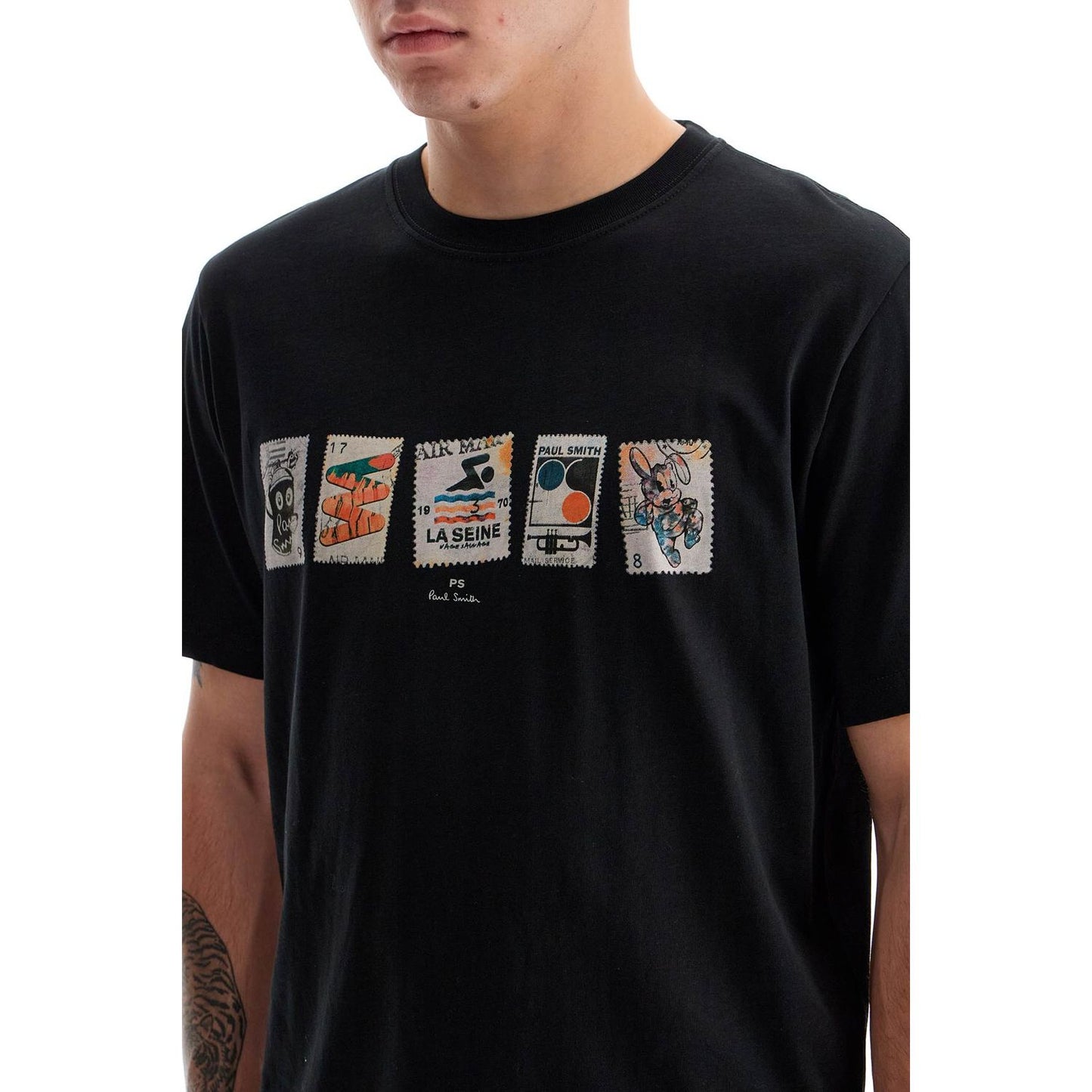 PS Paul Smith stamp t-shirt design Topwear PS Paul Smith