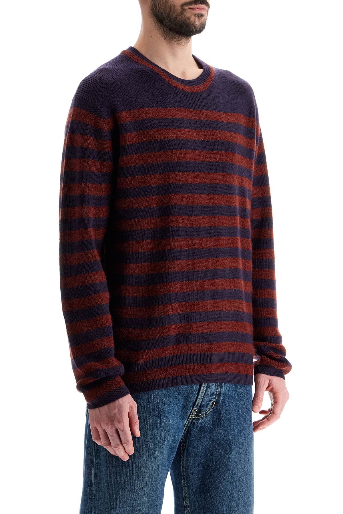 PS Paul Smith striped wool and mohair blend pullover Knitwear PS Paul Smith