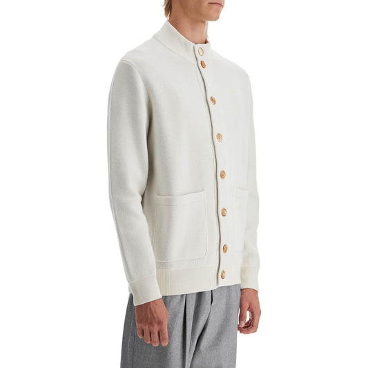 Brunello Cucinelli double knit cardigan in seven Knitwear Brunello Cucinelli