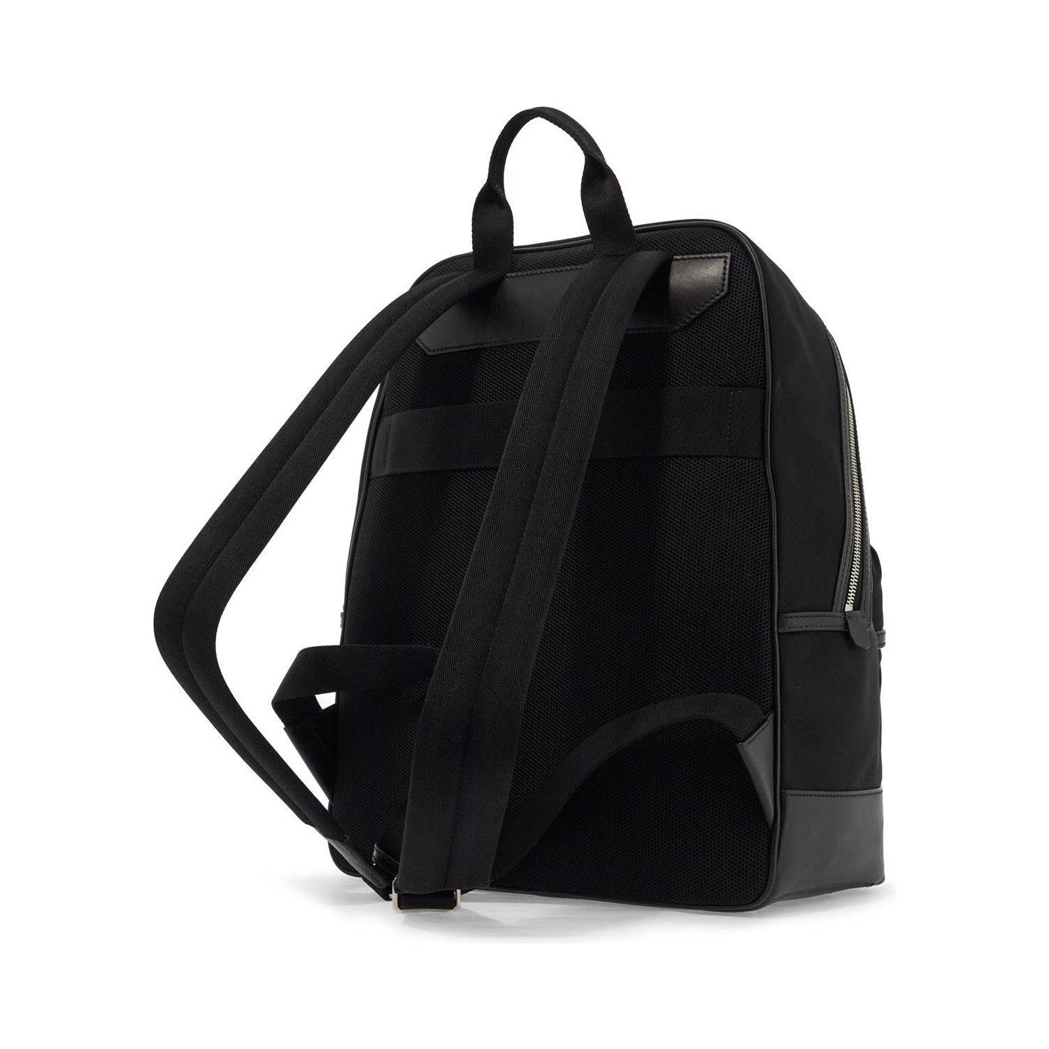 Front view with bag zipped and handles upright.